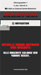 Mobile Screenshot of honda-motodrom.de
