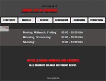 Tablet Screenshot of honda-motodrom.de